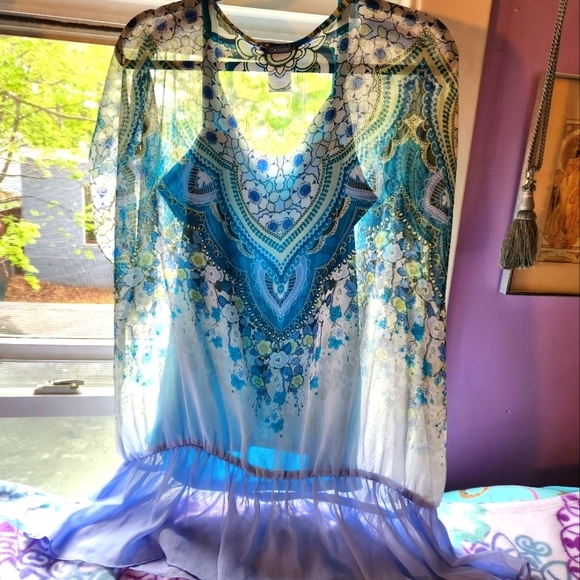 BUNDLE of two 2X's blouses / tang tops - Picture 2 of 16